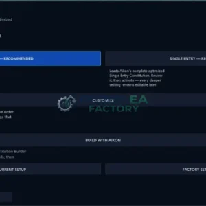 Aikon MT5 EA v8.26 + setfiles | AI-Powered Trading | Unlimited