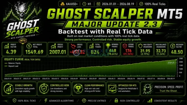 Ghost Scalper MT5 Result 1