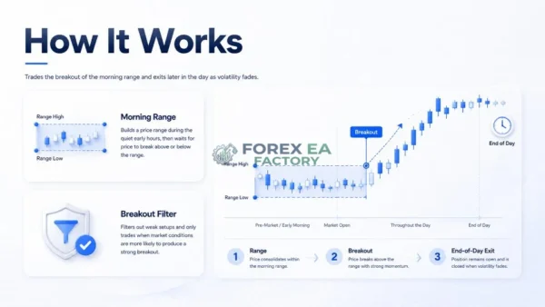 Range Breakout EA with Range Filters MT5 How to Work