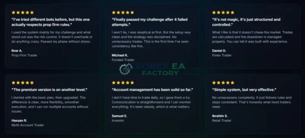 Rufaifxea Premium MT4 Customer Review