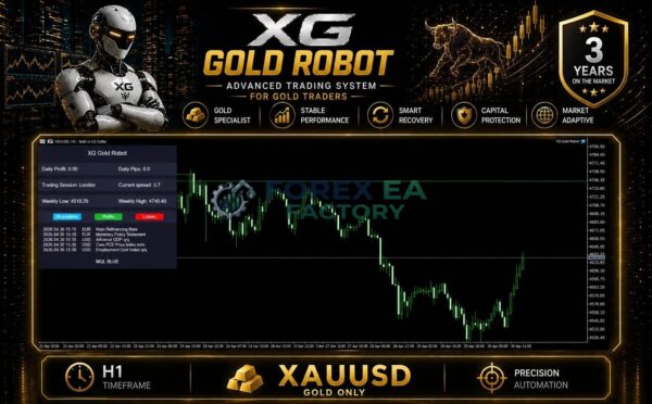 XG Gold Robot backtest results2