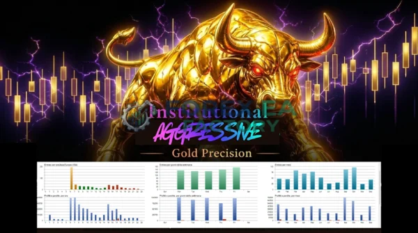 Institutional Aggressive XAUUSD MT5 backtest results 3